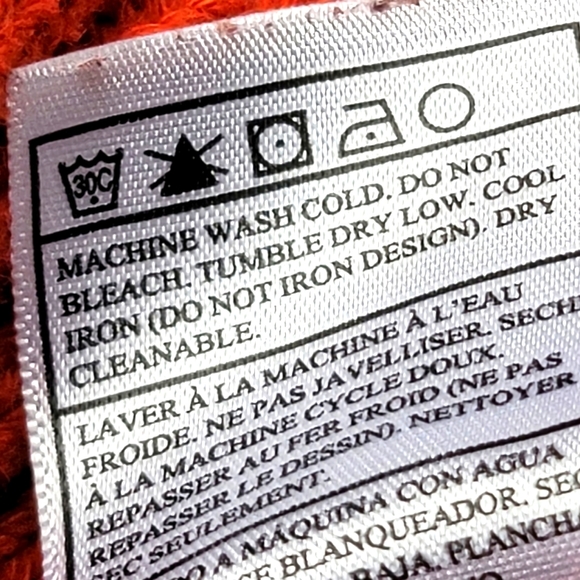 Hurley Girls Orange/Coral Thick Jacket Size XL - Picture 11 of 12